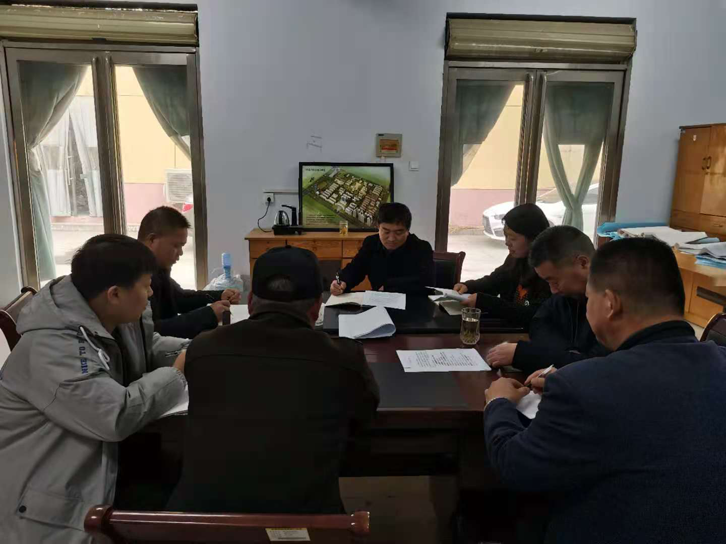 基建处党支部进行换届选举-许昌学院基建管理处(新校区建设指挥部办公室)